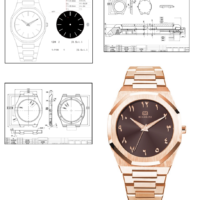 BUGOLINI® Locus Steel RoseGold - Miyota GL30 Quartz Watch For Men - Image 7