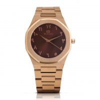 Quartz Rose Gold Watch
