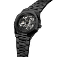 BUGOLINI® VENIVIDI Steel - Automatic Luxury Steel Watch - Midnight black For Men - Image 2