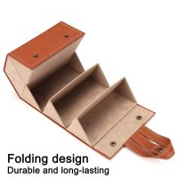 BUGOLINI Octavius2 - Glasses Holder - Pu Leather Glasses Holder with Snap FastenerBUGOLINI Octavius2 - Glasses Holder - Pu Leather Glasses Holder with Snap Fastener - Holds 3 Glasses g - Suitable For 3 Glasses - Image 10