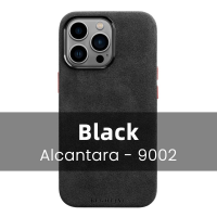BUGOLINI Alcan-X - Magnetic Alcantara Case Cover Suitable for iPhone 14 - 9002 Alcantara Italy - Image 2