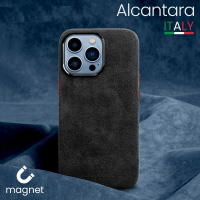 BUGOLINI Alcan-X - Magnetic Alcantara Case Cover Suitable for iPhone 14 - 9002 Alcantara Italy - Image 8