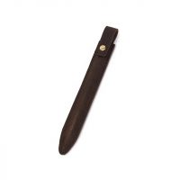 BUGOLINI Ace – Lederen Pencil Hoes – Stylus Penhouder – Geschikt Voor Apple Pencil 2nd Generation - Bruin