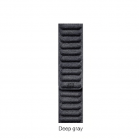 BUGOLINI Atomus – Watch Strap With Magnetic Closure Made Of Alcantara – Suitable For iWatch 42, 44 En 45MM – Dark Grey - Image 2