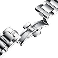 BUGOLINI ARCANE – Sapphire Crystal – Automatic Seiko Epson YN55A Movement – ​​Luminous watch hands – 316L Stainless Steel Silver - Image 3