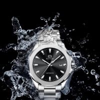 BUGOLINI ARCANE – Sapphire Crystal – Automatic Seiko Epson YN55A Movement – ​​Luminous watch hands – 316L Stainless Steel Silver - Image 9