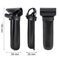 BUGOLINI Novacula - Leather Razor Holder - Retro Razor Holder - Genuine Leather - Black - Image 12