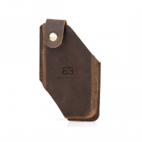 BUGOLINI® Felis - Portable Phone Holder for Men - Genuine Leather - Smartphone up to 6.7 inch - Brown