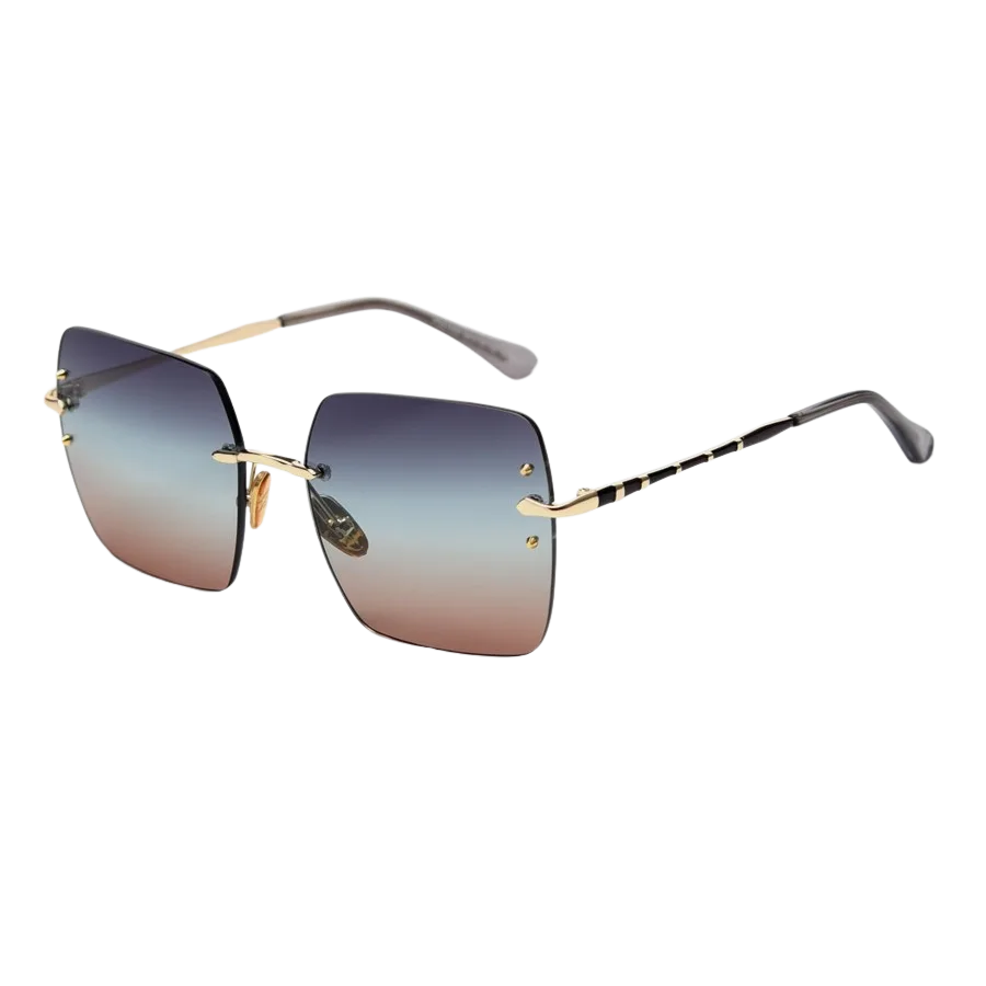 BUGOLINI Thalia - Polarized Women's Sunglasses - With UV400 Protection - Blue/Brown