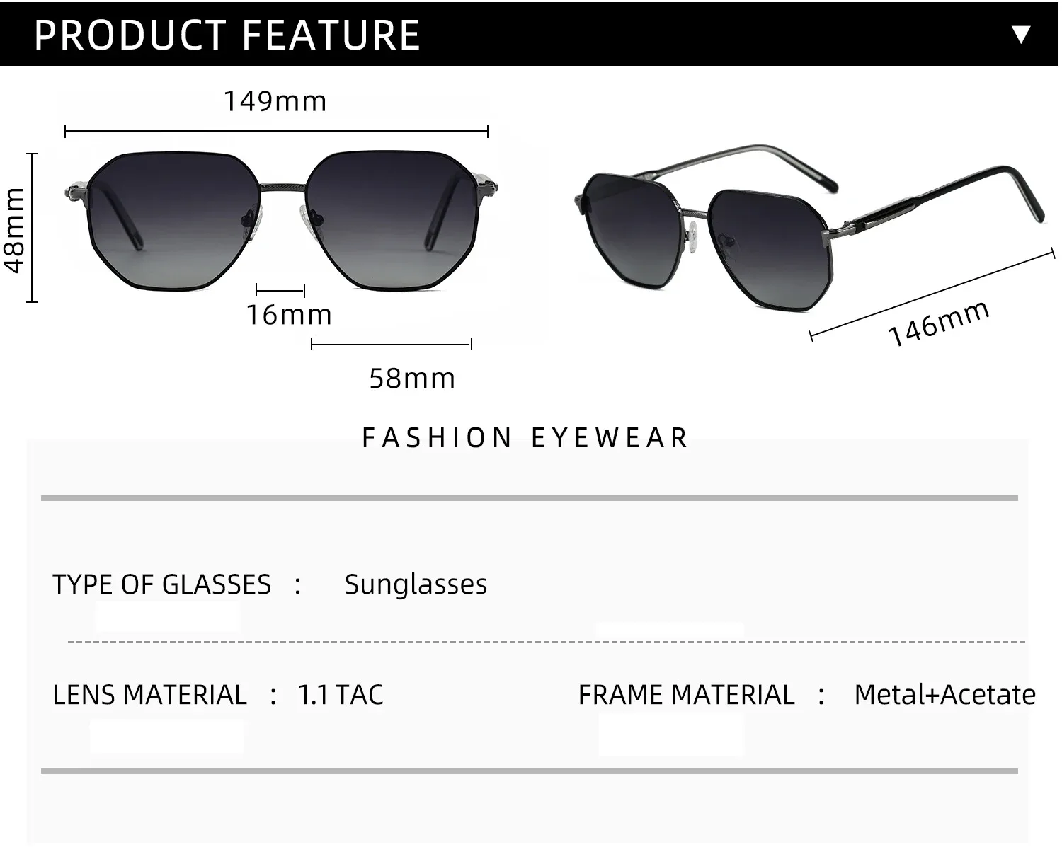 BUGOLINI Phaëthon – Polarized Sunglasses – Non-Slip Design – UV400 – Comfortable Nose Pads – Light Gun / Gradual Gray Green - Image 4