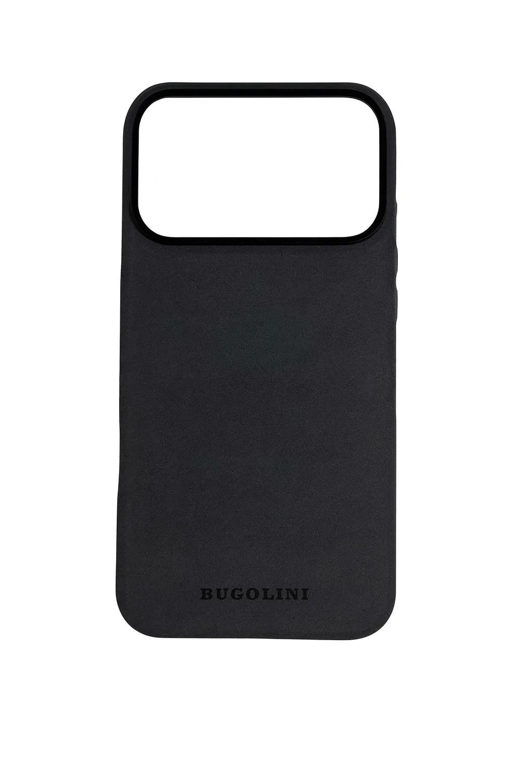 BUGOLINI Alcan-X - Magnetic Alcantara Case Cover Suitable for iPhone 17 Pro Max - 9002 Alcantara Italy - Black - Image 3