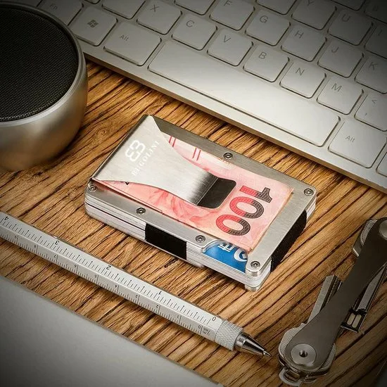 BUGOLINI METALLUM - Aviation Aluminium Card Holder - Wallet - Money Holder - Card Holder for Him or Her (Unisex) - Image 4